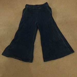 Cropt Wide-Leg Jeans